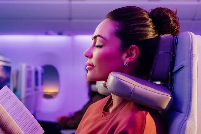 Emirates redefines Economy Class comfort with world’s first U-Dream headrest