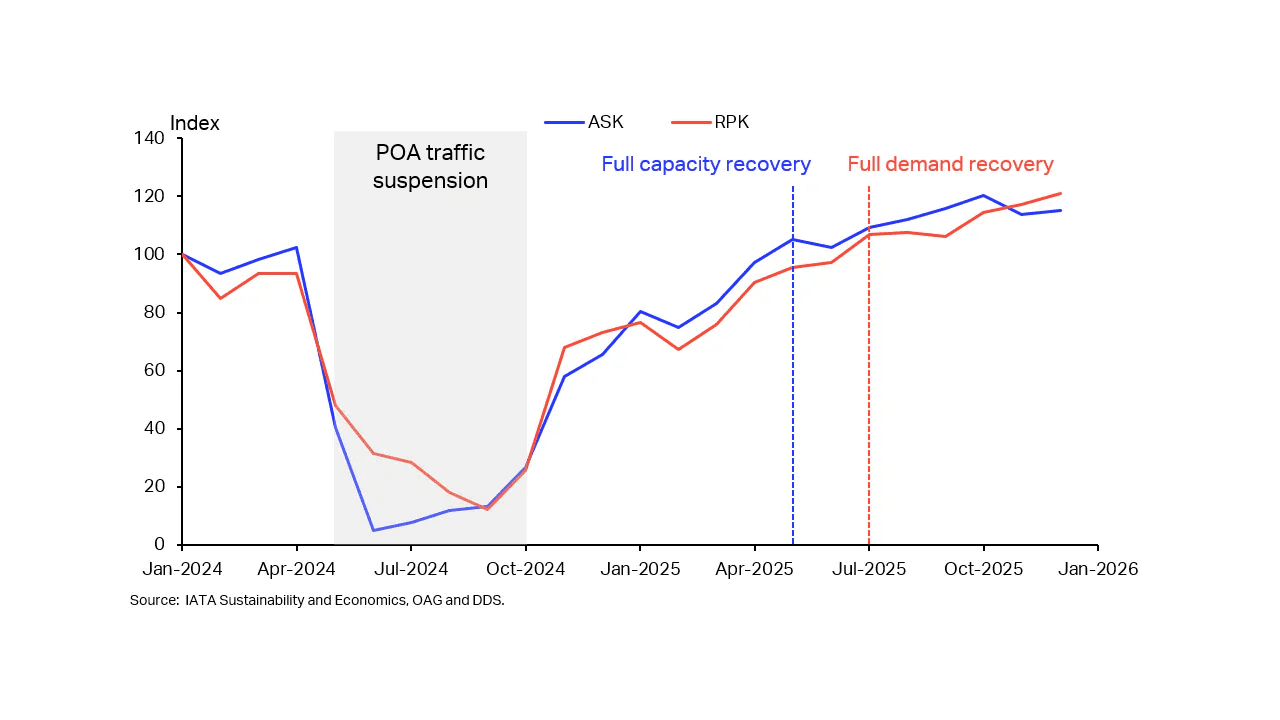 Porto Alegre's recovery shows resilience of air demand: IATA