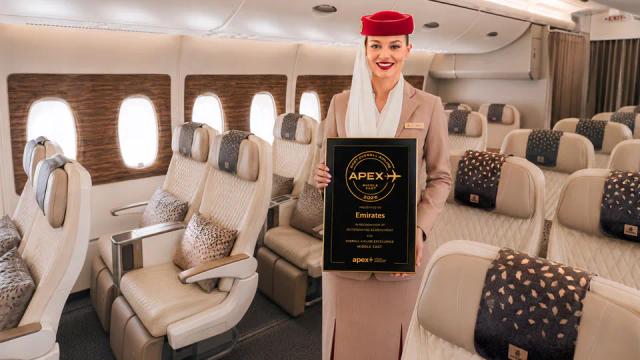 Emirates wins accolade at 2026 APEX Awards