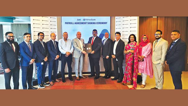 Prime Bank signs payroll banking agreement with Agni Systems