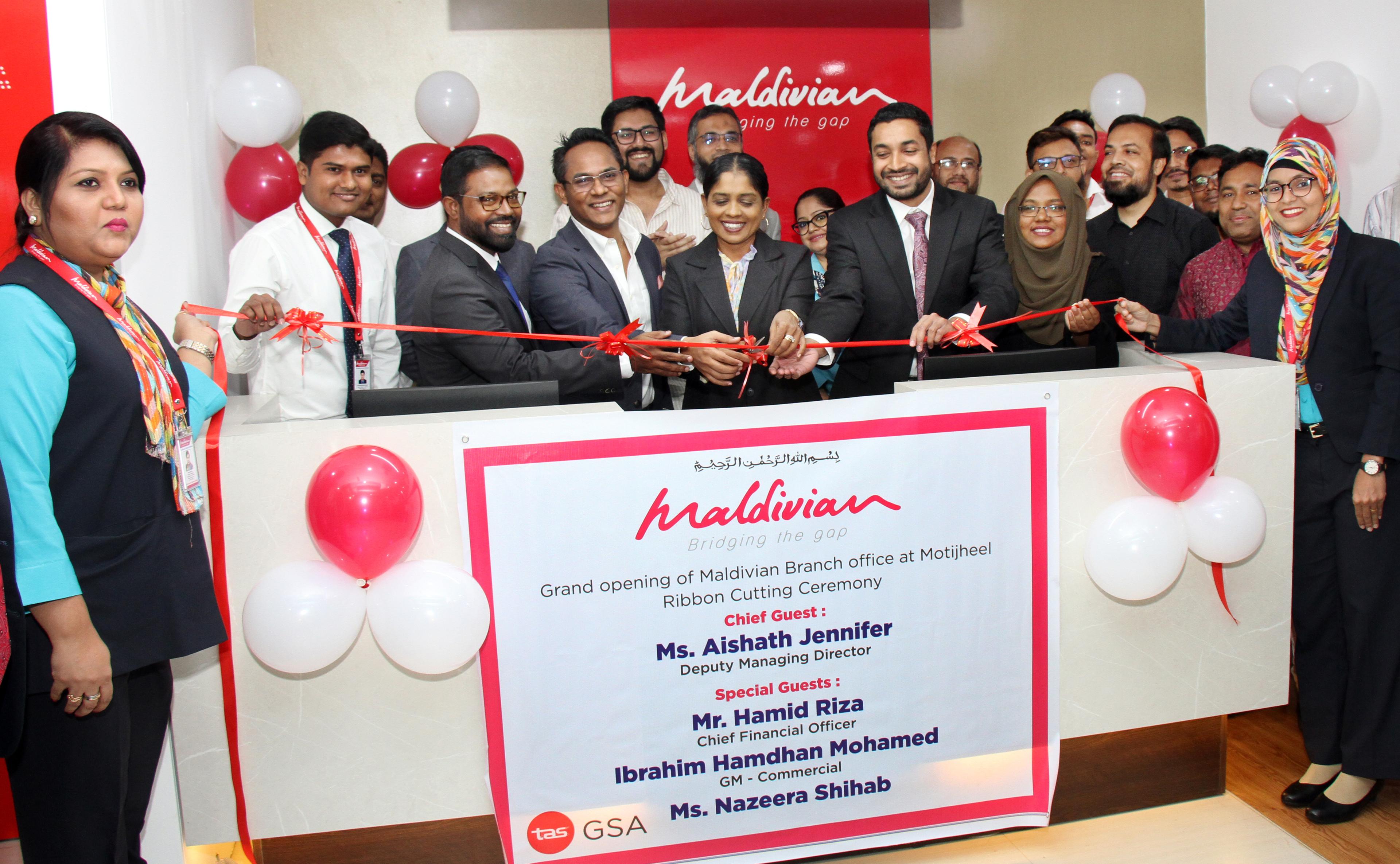 Maldivian opens sales and reservation counter in Motijheel