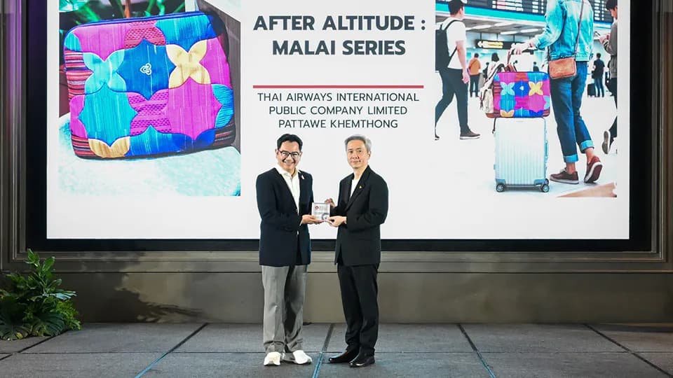 Thai Airways wins two DEmark 2026 awards for recycled aircraft materials