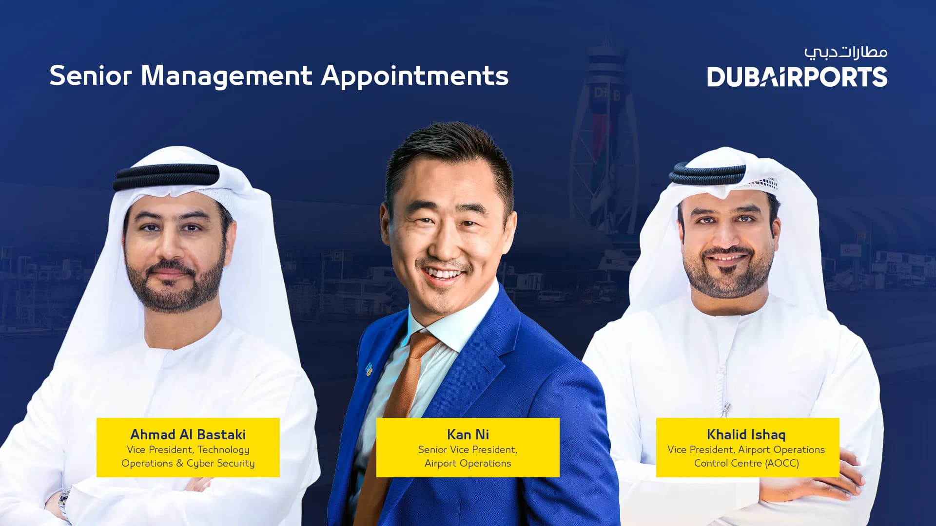 Dubai Airports names new leaders to boost tech, operations