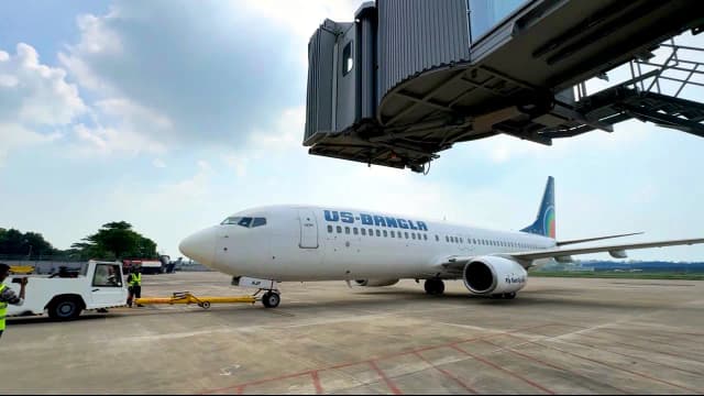 US-Bangla links boarding bridge at CXB's new terminal