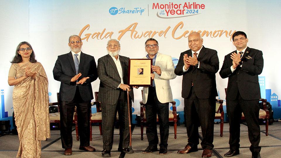 Galaxy Bangladesh Chairman Taufiq Uddin wins Lifetime Achievement at ShareTrip-Monitor Awards 2024