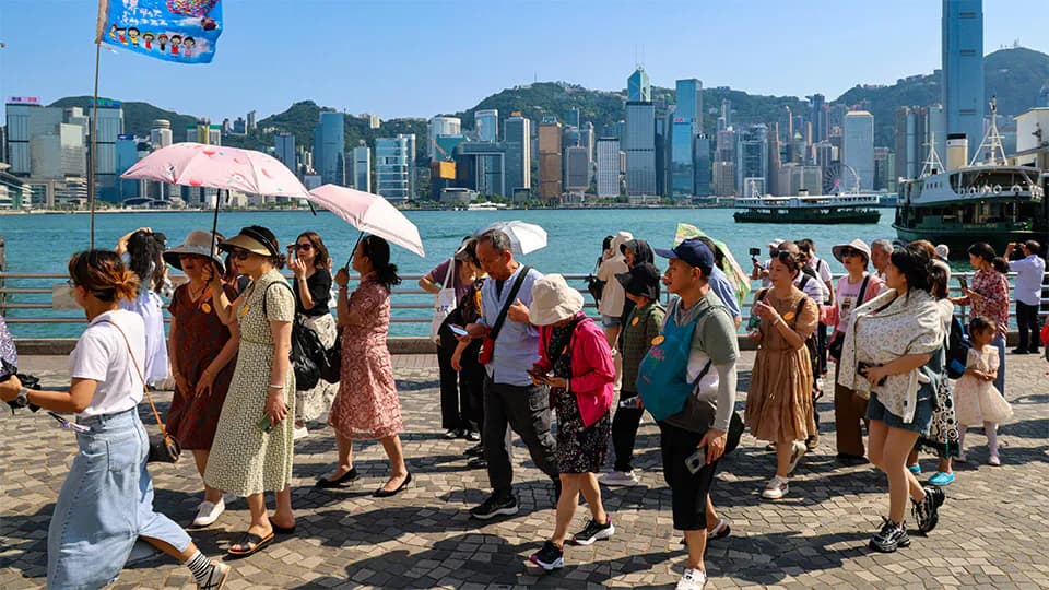 Hong Kong records 4.5m visitor arrivals in July