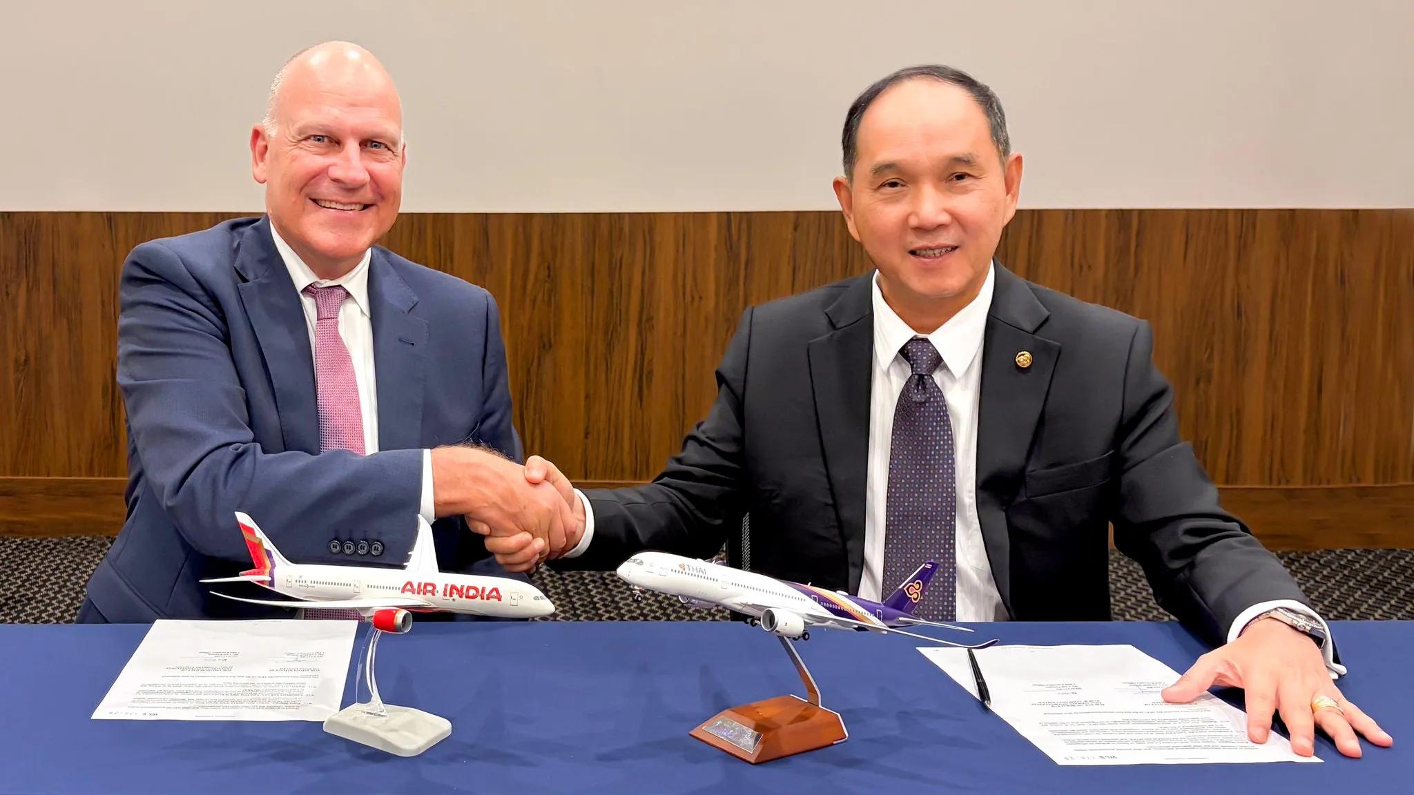 Air India, Thai Airways sign MoU to deepen partnership