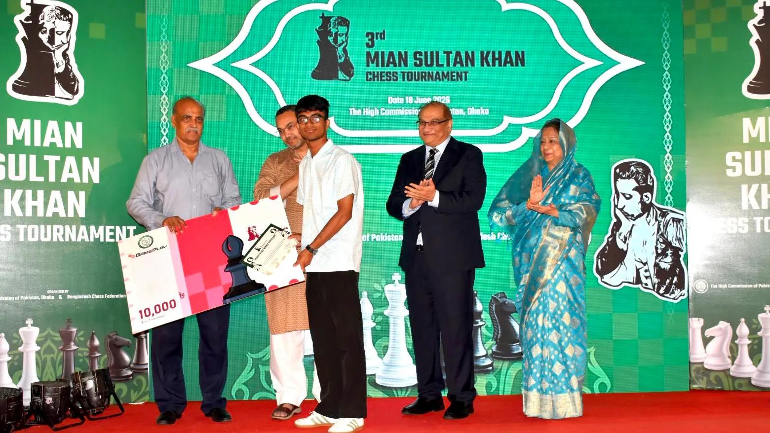 Pakistan High Commission hosts chess tournament to strengthen people-to-people ties with Bangladesh