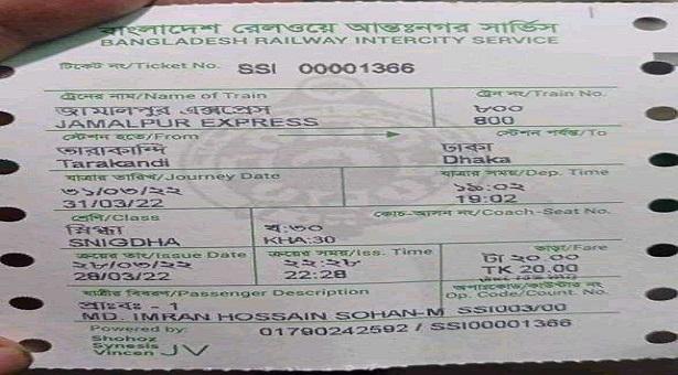 এক টিকিটেই ৪১২ টাকা লোকসান রেলের!