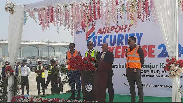 শাহজালালে ‘এয়ারপোর্ট ইমার্জেন্সি এক্সারসাইজ’ অনুষ্ঠিত