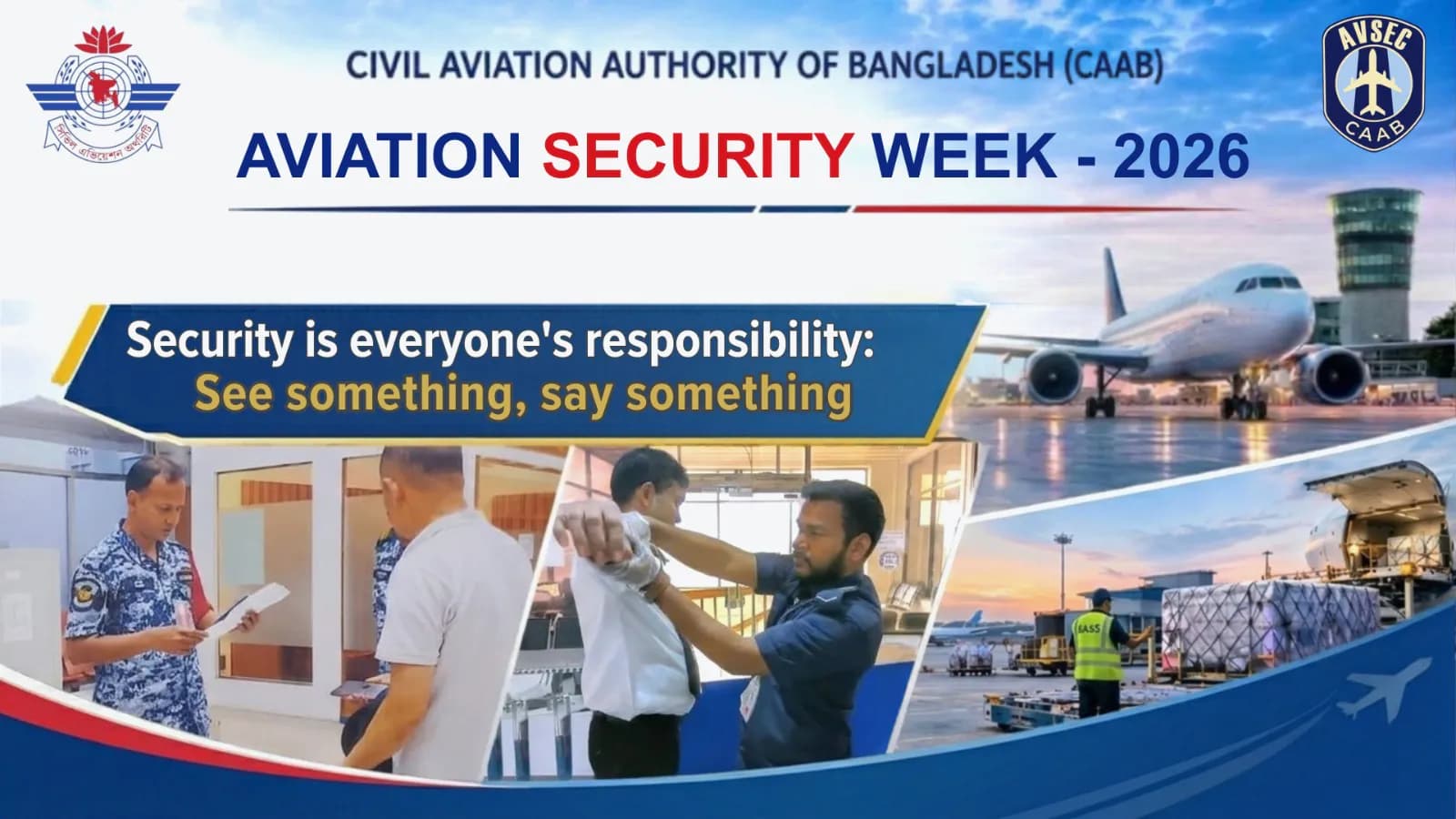 CAAB launches Aviation Security Week ahead of ICAO audit