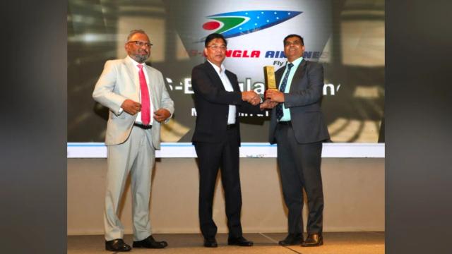 US-Bangla wins 'Best Domestic Airline' award at TITA 2026