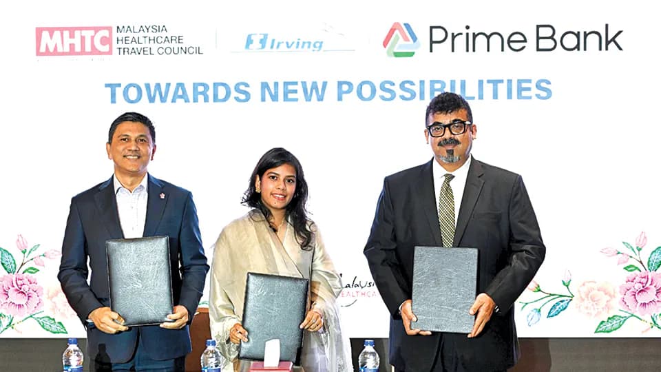 Prime Bank, MHTC, Irving Aviation jointly ease medical travel to Malaysia