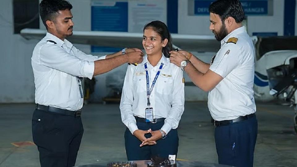 Samaira takes the skies at just 18