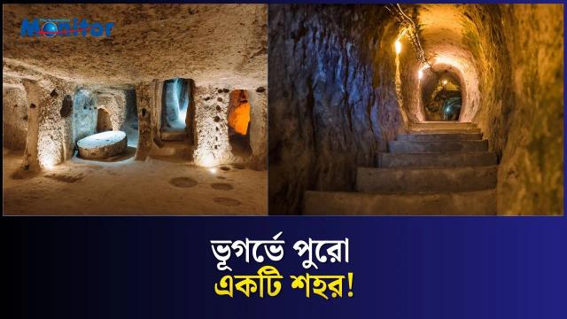 মাটির নিচে লুকিয়ে আছে তুরস্কের বিস্ময়কর আরেক পৃথিবী