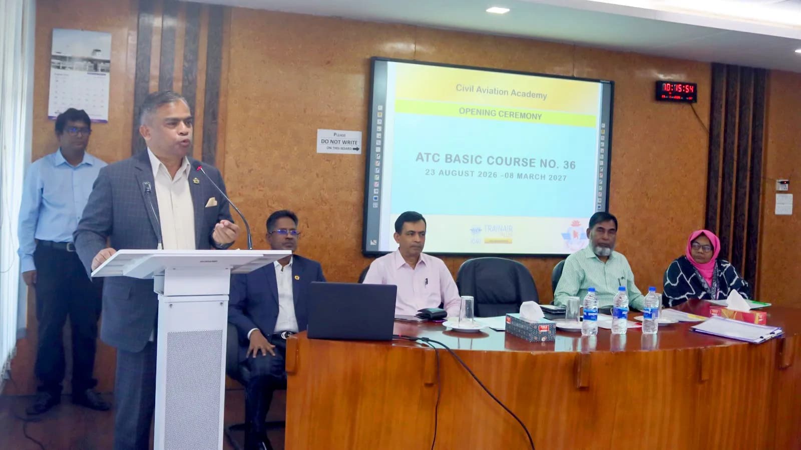 ATC Basic Course No. 36 starts at Civil Aviation Academy