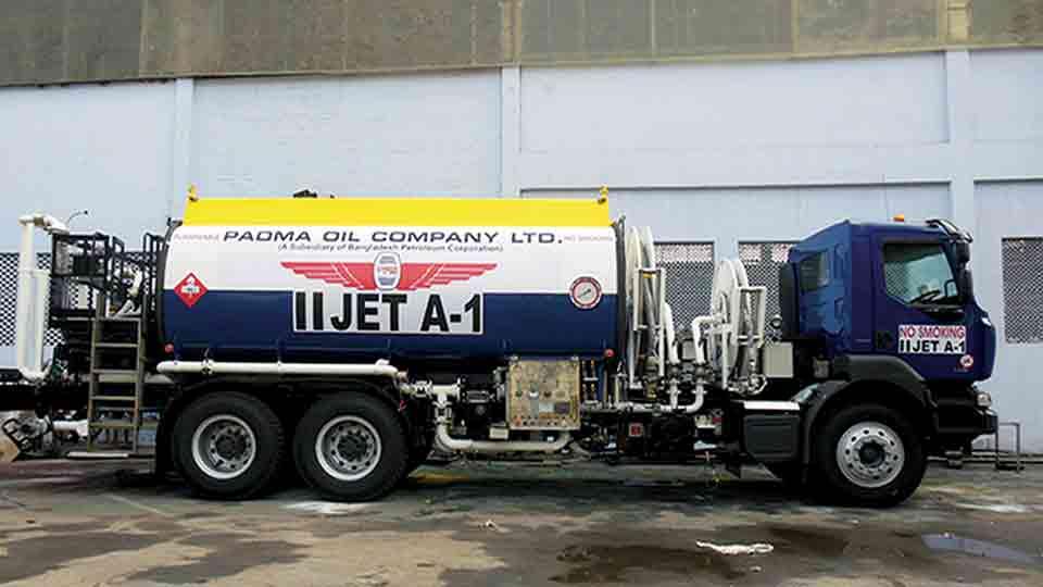 Jet fuel price up by BDT 12 per litre