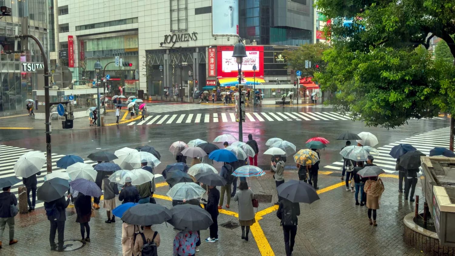 Tokyo hits record 34 straight rainy days