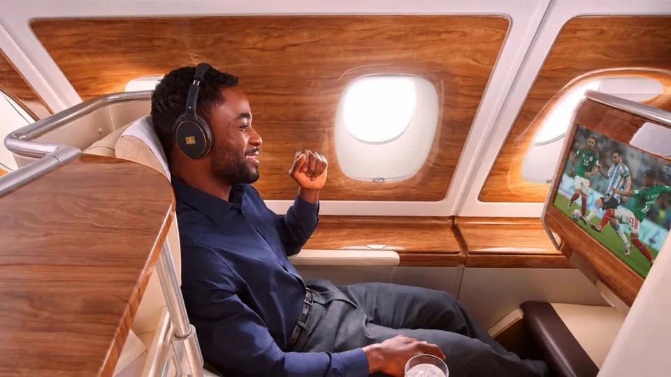 FIFA World Cup matches live onboard Emirates flights