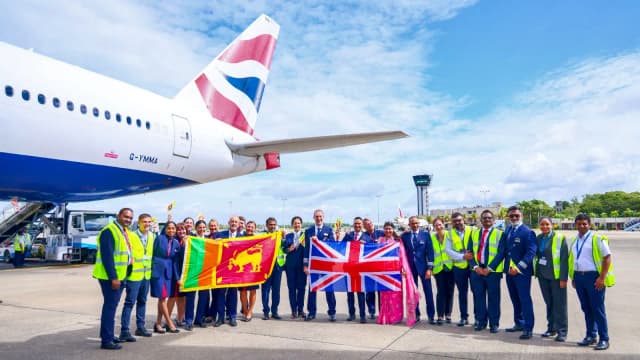 British Airways returns to Sri Lanka after 10-year hiatus