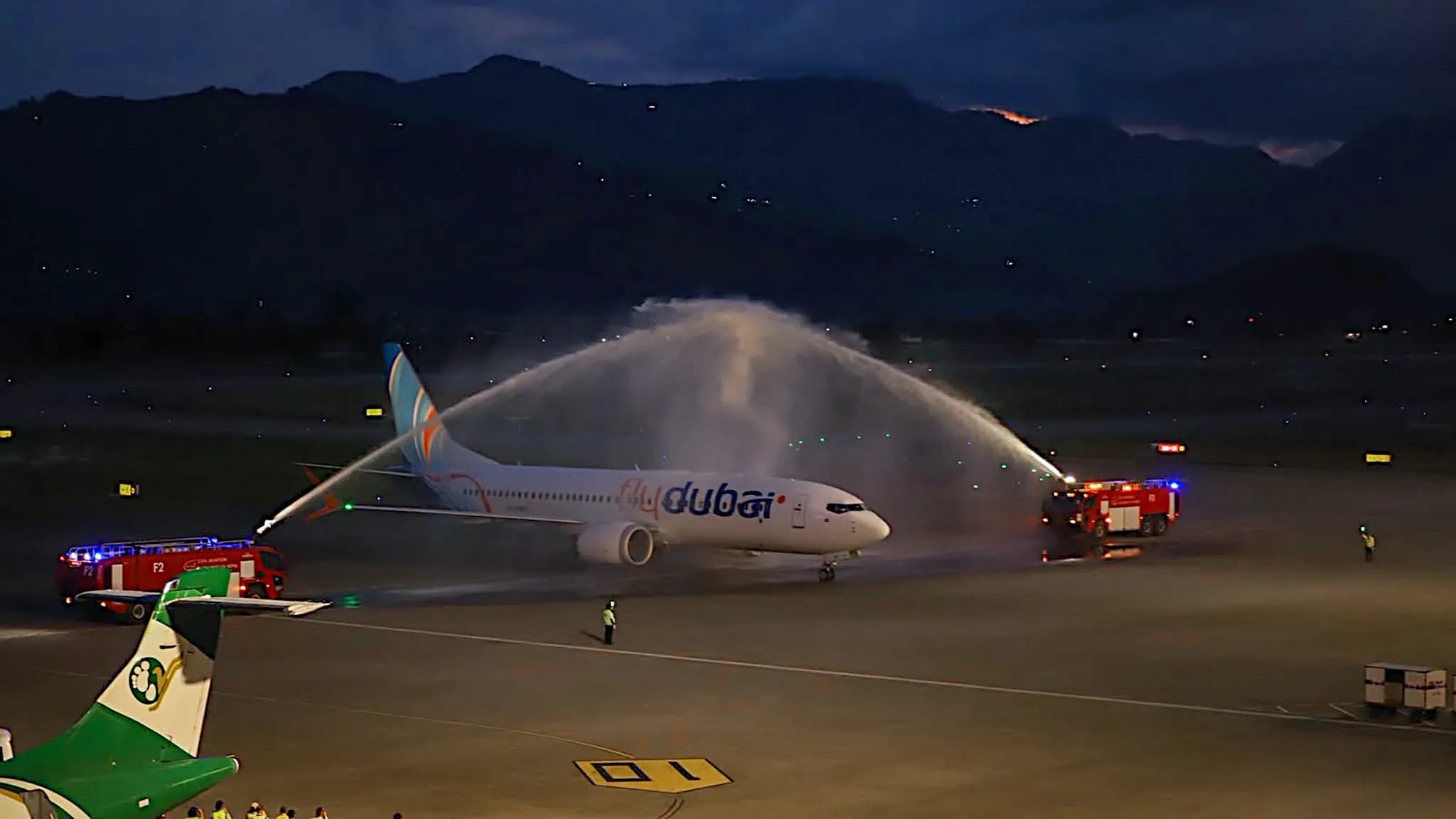 Nepal's third international airport gets its first scheduled overseas flight