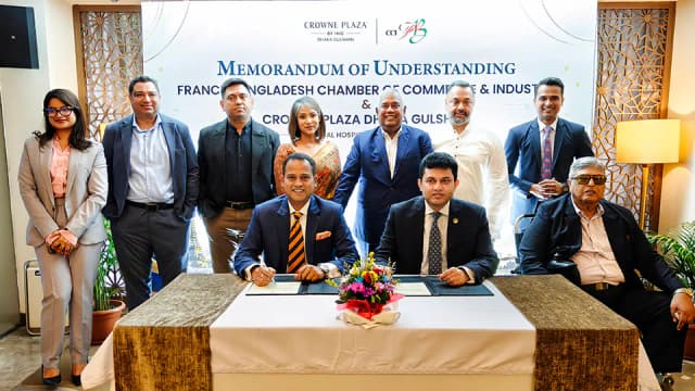 Crowne Plaza Dhaka Gulshan partners with France-Bangladesh Chamber