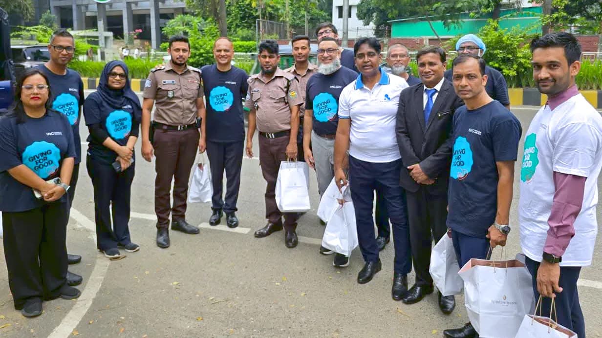 InterContinental Dhaka concludes IHG’s Giving for Good Month with community initiatives