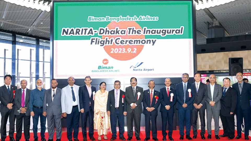Biman's Dhaka-Narita flight to facilitate trade, tourism growth
