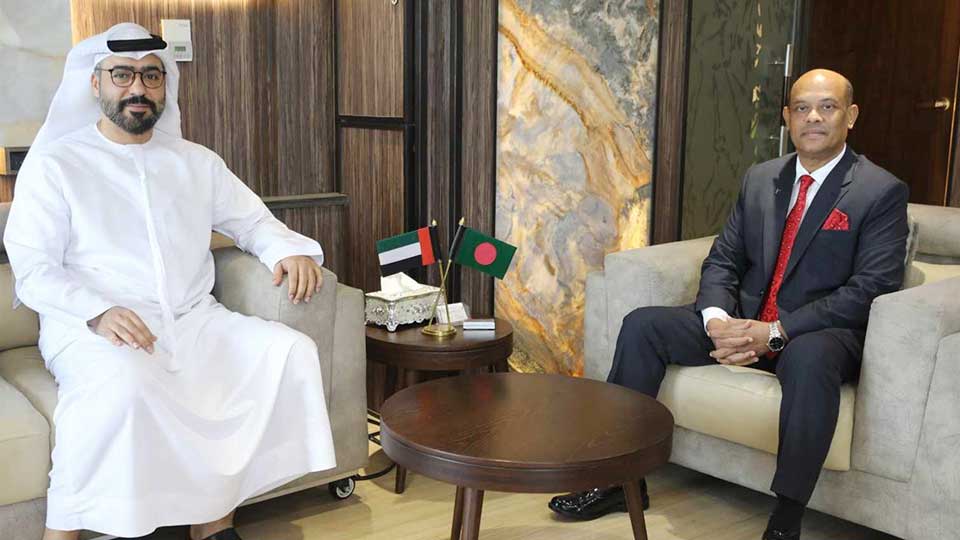 ambassador of the united arab emirates met with babychuck chairman