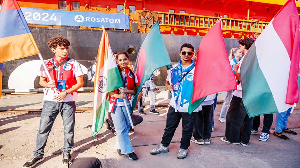Bangladeshi Kousik joins the North Pole expedition on an icebreaker ship