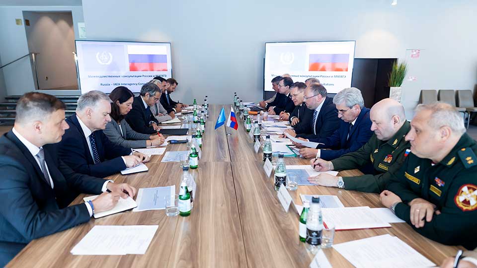Russia holds consultation with Int’l Atomic Agency on safety and security of Kursk and the Zaporizhian NPPs