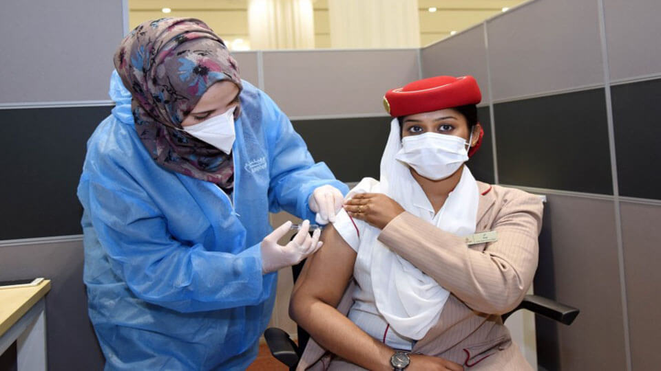 Emirates rolls out COVID-19 vaccination programme