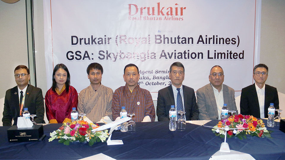 Drukair flying twice weekly from Dhaka to Paro, Bangkok respectively