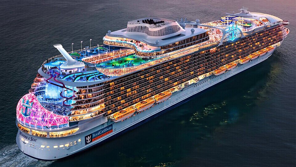 Royal Caribbean’s new megaship Oasis Class to sail in 2022
